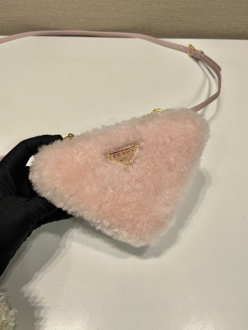 Pra*a triangle pouch